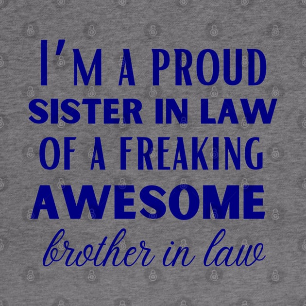 Funny brother in law and World's best  sister in law shirts by Maroon55